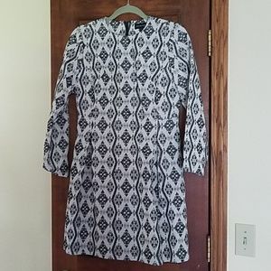 Jacquard shift dress 6 small medium